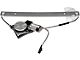 Power Window Regulator and Motor Assembly; Front Passenger Side (07-18 Jeep Wrangler JK)