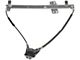 Manual Window Regulator Only; Front Passenger Side (97-06 Jeep Wrangler TJ)