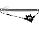 Power Window Regulator Only; Rear Driver Side (07-18 Jeep Wrangler JK)