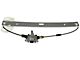 Manual Window Regulator Only; Rear Passenger Side (07-18 Jeep Wrangler JK)