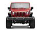 Jeep Licensed by RedRock Slim Fender Flares with Jeep Logo; Front (07-18 Jeep Wrangler JK)