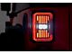 Rough Country LED Tail Lights; Black Housing; Clear Lens (07-18 Jeep Wrangler JK)