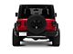 Rough Country LED Tail Lights; Black Housing; Clear Lens (18-24 Jeep Wrangler JL w/ Factory Halogen Tail Lights)