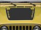 Jeep Licensed by RedRock Wrangler Hood Decal; Matte Black (97-06 Jeep Wrangler TJ)