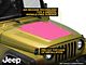 Jeep Licensed by RedRock Wrangler Hood Decal; Pink (97-06 Jeep Wrangler TJ)