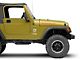 Jeep Licensed by RedRock Wrangler Hood Logo; Red (97-06 Jeep Wrangler TJ)