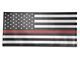 RedRock Grille Insert; Red Line (18-24 Jeep Wrangler JL w/o TrailCam)