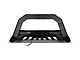 Armordillo AR-T Series Bull Bar with LED Light Bar; Matte Black (18-24 Jeep Wrangler JL)