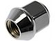 Dometop Wheel Lug Nut; 1/2-Inch x 20; Single (87-18 Jeep Wrangler YJ, TJ & JK)