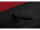 Coverking Satin Stretch Indoor Car Cover; Black/Red (07-13 Jeep Wrangler JK 4-Door)