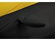 Coverking Satin Stretch Indoor Car Cover; Black/Velocity Yellow (07-13 Jeep Wrangler JK 4-Door)