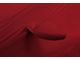 Coverking Satin Stretch Indoor Car Cover; Pure Red (04-06 Jeep Wrangler TJ Unlimited)