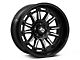 XD Phoenix Gloss Black Milled Wheel; 20x9; 0mm Offset (07-18 Jeep Wrangler JK)