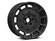 Black Rhino Warthog Matte Black Wheel; 17x8.5; 0mm Offset (07-18 Jeep Wrangler JK)