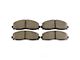 Ceramic Brake Pads; Front Pair (18-24 Jeep Wrangler JL)