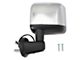 Powered Heated Mirror; Chrome; Driver Side (15-18 Jeep Wrangler JK)