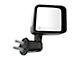 Powered Heated Mirrors; Chrome (15-18 Jeep Wrangler JK)