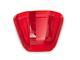 RedRock Door Handle Covers; Red (18-24 Jeep Wrangler JL 2-Door)