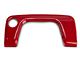 RedRock Armrest Trim Set; Red (18-24 Jeep Wrangler JL)