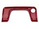 RedRock Armrest Trim Set; Red (18-24 Jeep Wrangler JL)