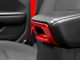 RedRock Armrest Trim Set; Red (18-24 Jeep Wrangler JL)