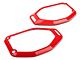 RedRock Roof Speaker Trim; Red (18-24 Jeep Wrangler JL)