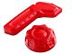 RedRock Seat Adjuster Trim; Red (18-24 Jeep Wrangler JL)