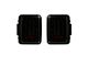 LED Tail Lights; Black Housing; Smoked Lens (07-18 Jeep Wrangler JK)