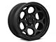 KMC Dirty Harry Textured Black Wheel; 17x9 (18-24 Jeep Wrangler JL)