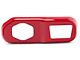 RedRock Tailgate Striker Panel Trim; Red (18-24 Jeep Wrangler JL)