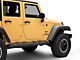 Jeep Licensed by RedRock Sport Script Side Logo Decal; Matte Black (87-18 Jeep Wrangler YJ, TJ & JK)