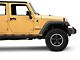 Jeep Licensed by RedRock Sport Script Side Logo Decal; White (87-18 Jeep Wrangler YJ, TJ & JK)