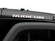 Jeep Licensed by RedRock Rubicon Hood Logo Decal; Pink (07-18 Jeep Wrangler JK)