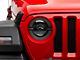 Raxiom Axial Series 9-Inch LED Angel Eye Headlights; Black Housing; Clear Lens (18-24 Jeep Wrangler JL)