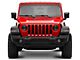 Raxiom Axial Series 9-Inch LED Angel Eye Headlights; Black Housing; Clear Lens (18-24 Jeep Wrangler JL)