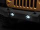 Raxiom Axial Series 4-Inch LED Fog Lights; Clear (07-18 Jeep Wrangler JK)