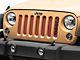 Jeep Licensed by RedRock Grille insert with Black Logo; Red (07-18 Jeep Wrangler JK)