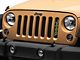 Jeep Licensed by RedRock Grille Insert with Green Logo; Black (07-18 Jeep Wrangler JK)