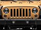 Jeep Licensed by RedRock Grille Insert with Green Logo; Black (07-18 Jeep Wrangler JK)