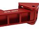 Royal Hooks Aluminum Tailgate Hinges; Red (07-18 Jeep Wrangler JK)