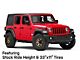 Fuel Wheels Block Matte Bronze Wheel; 17x9 (18-24 Jeep Wrangler JL)