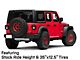 KMC Chase Candy Red with Black Lip Wheel; 17x9 (18-24 Jeep Wrangler JL)