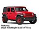 KMC Chase Candy Red with Black Lip Wheel; 20x9 (18-24 Jeep Wrangler JL)