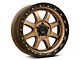 KMC Chase Matte Bronze with Black Lip Wheel; 17x9 (18-24 Jeep Wrangler JL)