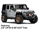 KMC Chase Matte Bronze with Black Lip Wheel; 20x9 (07-18 Jeep Wrangler JK)