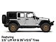 KMC Chase Matte Bronze with Black Lip Wheel; 20x9 (07-18 Jeep Wrangler JK)