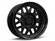 Black Rhino Delta Gloss Black Wheel; 17x9.5 (07-18 Jeep Wrangler JK)