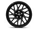 Moto Metal MO805 Gloss Black Milled Wheel; 20x10; -18mm Offset (18-24 Jeep Wrangler JL)