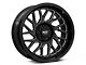 Moto Metal MO805 Gloss Black Milled Wheel; 20x10; -18mm Offset (18-24 Jeep Wrangler JL)