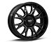 Moto Metal MO806 Gloss Black Milled Wheel; 20x10; -18mm Offset (07-18 Jeep Wrangler JK)